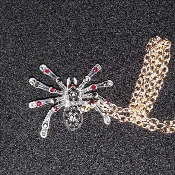 SPIDER NECKLACE or BROOCH - Picture 7 of 8